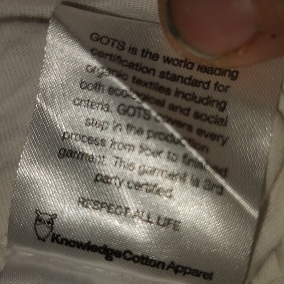 NWOT MD Knowledge Cotton Apparel Owl Print Organic Cotton Shirt - Picture 7 of 7